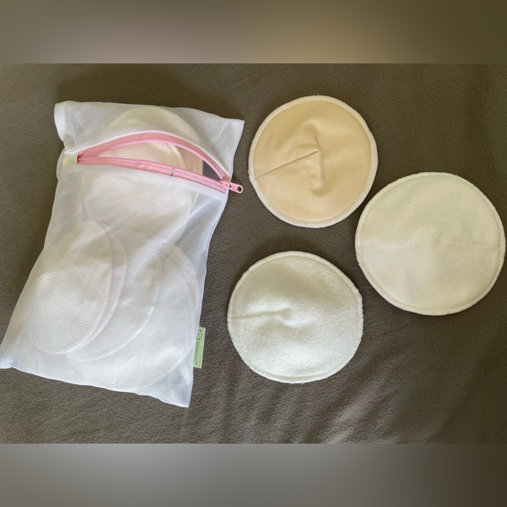 Reusable Nursing Pads with Mesh Wash Bag - 14 count